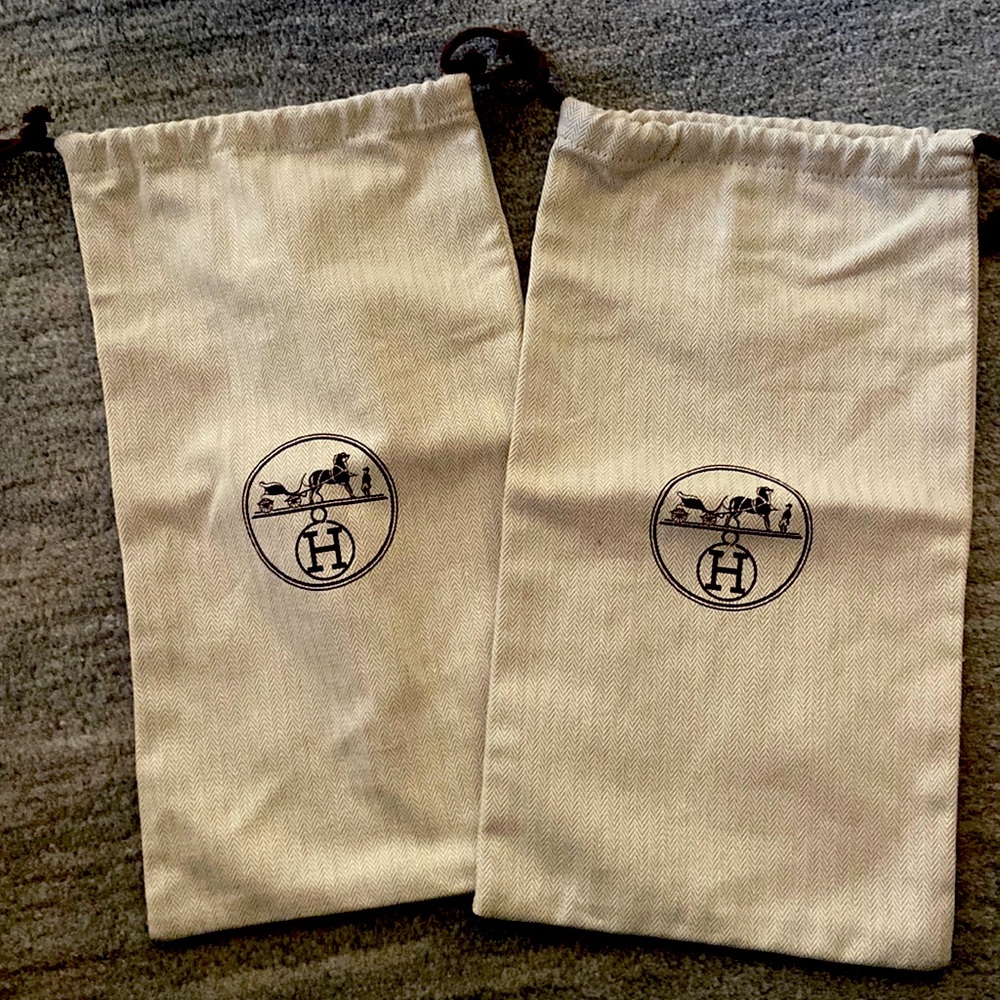💯 Authentic Hermes Shoes Dust-bag.